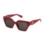 Lunettes de Soleil Furla SFU811 Rouge Brillant pour Femme