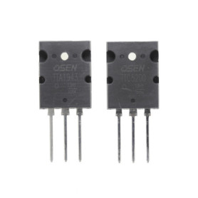 Transistors de Puissance Silicium TTA1943 et TTC5200 - TO-3PL 230V 13A