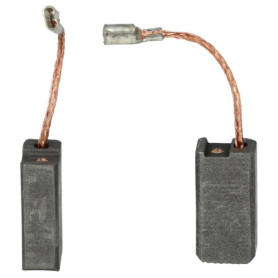 Balais de Charbon vhbw pour Outils Électriques - 2 pièces 20x10x6,1 mm