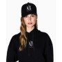 Casquette de Baseball Armani Exchange avec Logo Brodé Noir