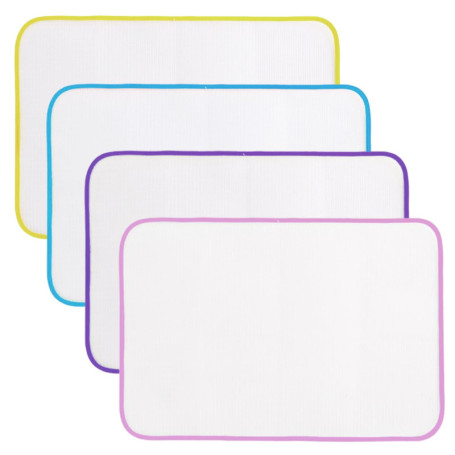 Lot de 4 housses de repassage en maille pour protection des tissus délicats