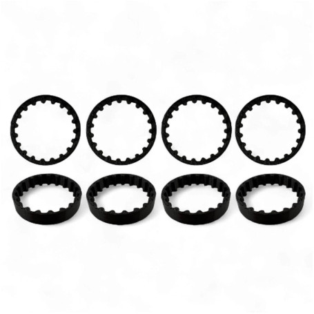 Pack de 8 Courroies de Rechange pour Robot Intex ZX300