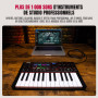 Akai Professional MPK Mini IV Clavier MIDI USB-C pour Débutants et Producteurs - Pads de Batterie MPC, Molettes Pitch et Mod, Lo