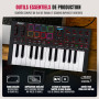 Akai Professional MPK Mini IV Clavier MIDI USB-C pour Débutants et Producteurs - Pads de Batterie MPC, Molettes Pitch et Mod, Lo