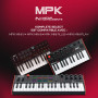Akai Professional MPK Mini IV Clavier MIDI USB-C pour Débutants et Producteurs - Pads de Batterie MPC, Molettes Pitch et Mod, Lo