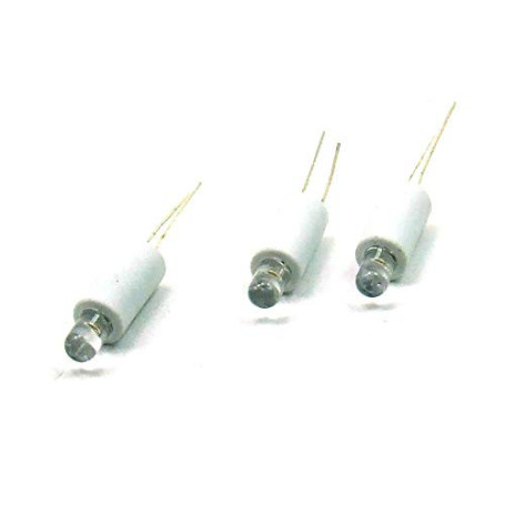 Pack de 3 LEDs 5mm Haute Puissance Blanche - POPESQ