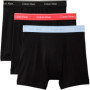 Pack de 3 Boxers Calvin Klein pour Homme - Rose et Noir