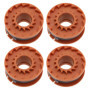 Lot de 4 bobines de fil LT Easiyl pour débroussailleuse Titan 18 V