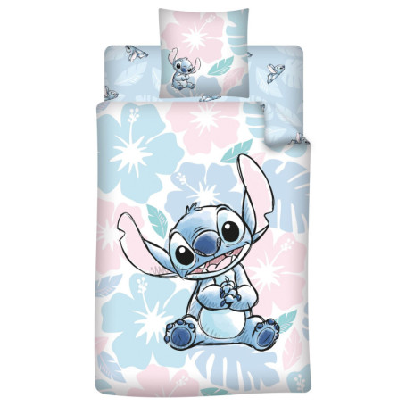 Parure de Lit Aymax 3 Pièces Flowers - Housse de Couette 140x200 cm