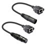 Câble Adaptateur XLR 3 Broches vers RJ45 - 1.1Ft pour DMX
