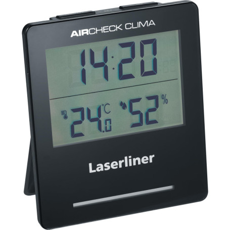 Hygromètre Numérique Laserliner AirCheck Clima avec Alarme et Minuterie