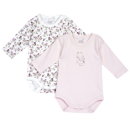Body Bébé Manches Longues en Coton Doux - Chicco