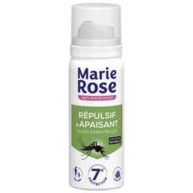 Spray Répulsif Anti-Moustiques Marie Rose - 100mL aux Huiles Essentielles