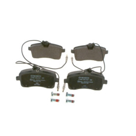 Plaquettes de Frein Avant Bosch BP1007 - Jeu de 4 avec Accessoires