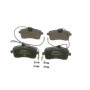 Plaquettes de Frein Avant Bosch BP1007 - Jeu de 4 avec Accessoires