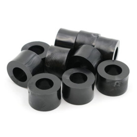 Lot de 10 entretoises rondes en polyéthylène Design61 - 15 mm M8