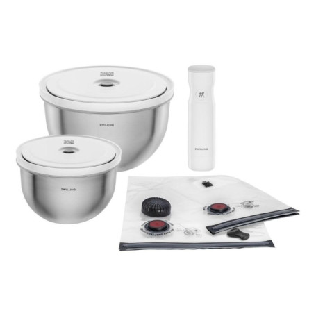 Set de Bols Sous Vide ZWILLING Fresh & Save - 9 Pièces en Acier Inoxydable