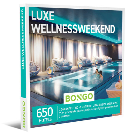 Bongo Luxe Wellnessweekend - Cadeau Relaxation pour Deux