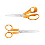Lot de ciseaux universels Fiskars - 21 cm et 16 cm avec lames en acier inoxydable