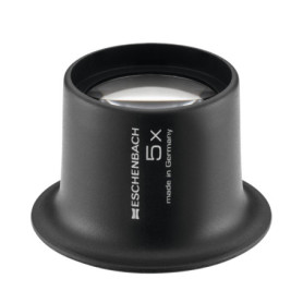 Loupe d'Horloger Eschenbach 5x avec Lentille de 25 mm - Anthracite