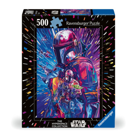 Puzzle 500 pièces The Mandalorian - Ravensburger, idéal pour toute la famille