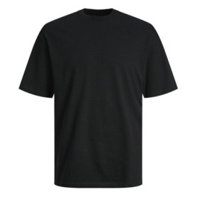 T-shirt Noir à Manches Courtes JACK & JONES Plus pour Homme - Taille 7XL