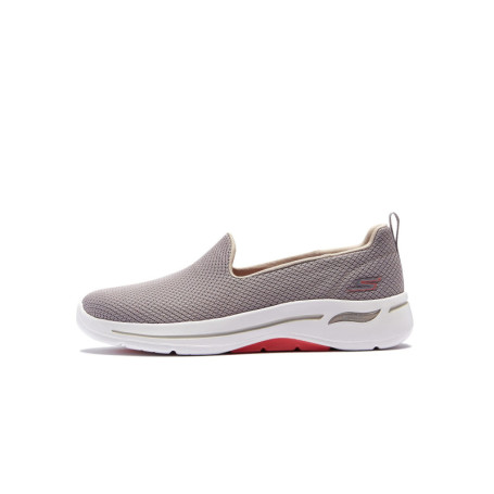 Skechers Go Walk Arch Fit - Grateful Basket en Taupe Corail