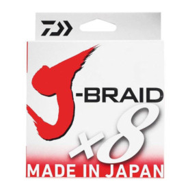 Daiwa J-Braid 8 Tresse 150m Vert Foncé - Ligne de Pêche Multicolore