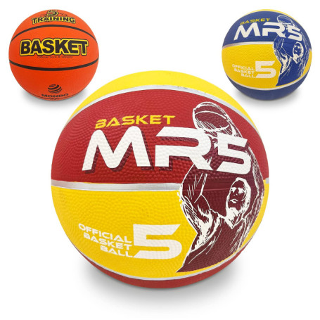 Ballon de Basket Mondo Dream Team Taille 5 - Couleurs Assorties