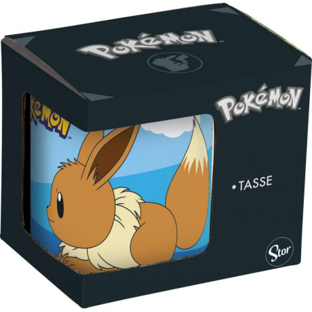 Tasse Pokémon Pikachu & Evoli en céramique - 325 ml