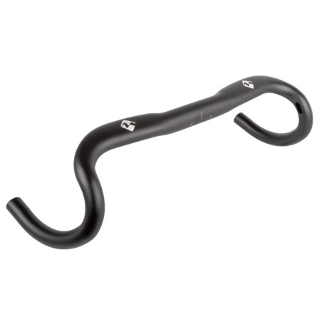 Guidon Ergonomique M-Wave RG F12 pour Vélo de Route et Gravel - 420 mm