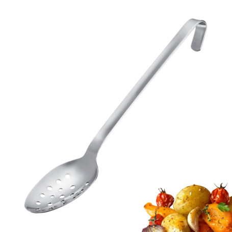 Louche Pro Westmark en Acier Inoxydable avec Crochet de Suspension - 38 cm