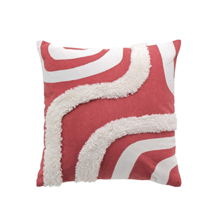 Housse de Coussin Douceur d'Intérieur Mirade Terracotta 40x40 cm