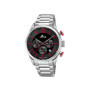 Montre Chronographe Analogique Lotus 18688/6 - Argent et Noir