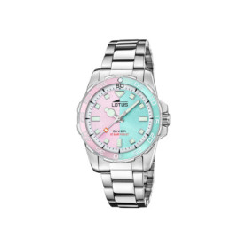 Montre Femme Lotus Analogique Acier Inoxydable Argenté 10 ATM