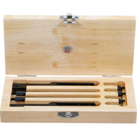 Coffret d'Accessoires en Bois pour Pied à Coulisse BGS 1930-1