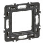 Support Batibox Legrand pour Fixation à Vis - 2 Modules Noir