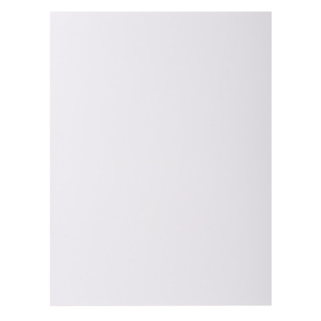 Paquet de 100 Chemises Rock's Exacompta en Carte Rigide Blanche