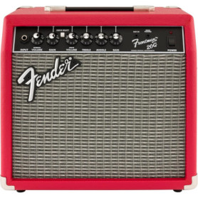 Amplificateur Combo Fender Frontman 20G pour Guitare Électrique - Rouge
