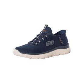 Baskets Skechers Summits High Range Homme - Confort et Style en Maille Navy
