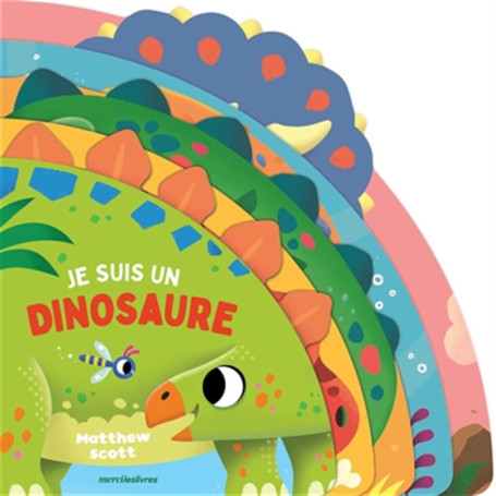 Je suis un dinosaure - Livre interactif pour enfants