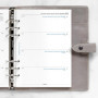 Calendrier Filofax A5 2024 - Semaine sur Deux Pages Multilingue