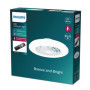 Ventilateur de Plafond LED Philips Amigo avec Lumière et Télécommande - 52 cm