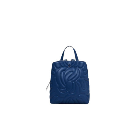 Mini sac à dos en polyuréthane Azul Noche pour femme - Desigual