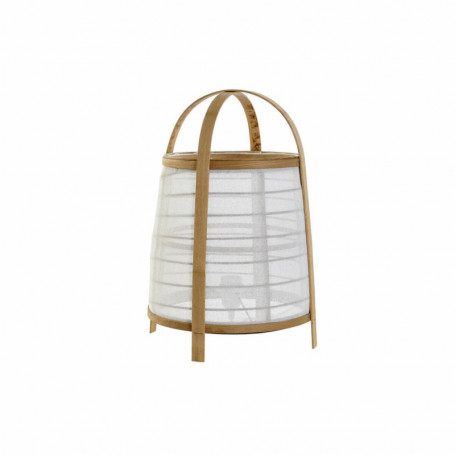 Lampe de bureau DKD Home Decor Lin Blanc Bambou 220 V 40 W (32 x 32 x 45.5 cm) 127,99 €