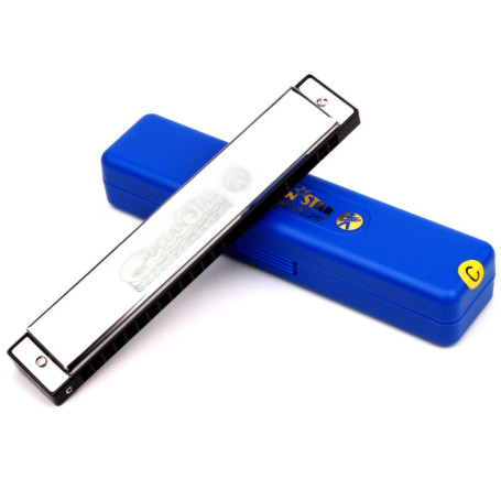 Harmonica Hohner Ocean Star 48 Voix en Do Majeur