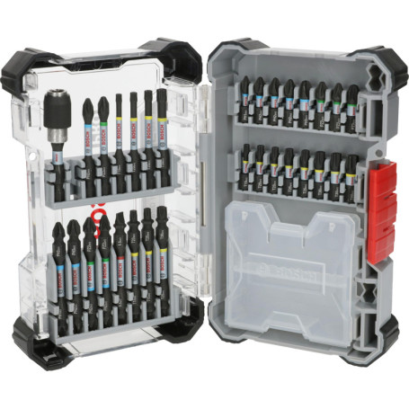 Coffret Bosch PRO Impact de 31 Embouts de Vissage Robustes