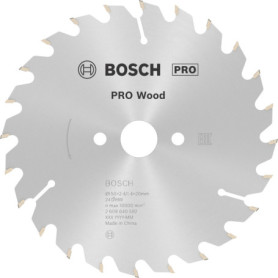Lame de Scie Circulaire Bosch PRO Wood pour Bois Massif