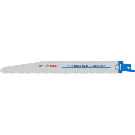 Lame de Scie Sabre Bosch PRO Thick Metal S1130CF pour Démolition