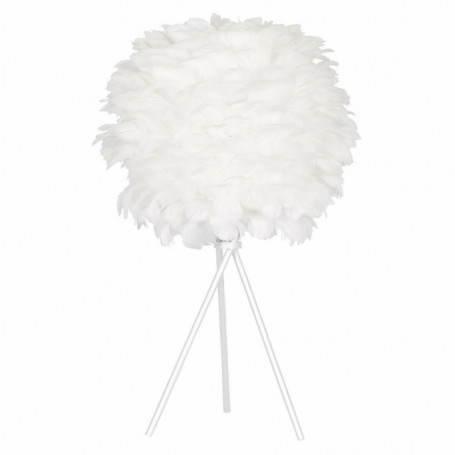 Lampe de bureau DKD Home Decor Blanc Métal Plume (42 x 42 x 60 cm) 104,99 €